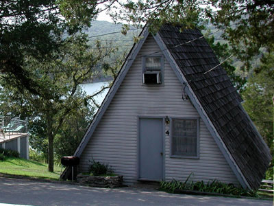 2 Bedroom A-Frame Cottage at Alpine Lodge Resort, Branson, MO